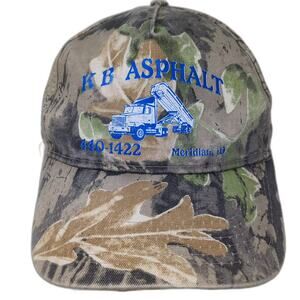 KB Asphalt Dump Truck Camo Snapback Hat Green OS Adjustable Meridian Idaho